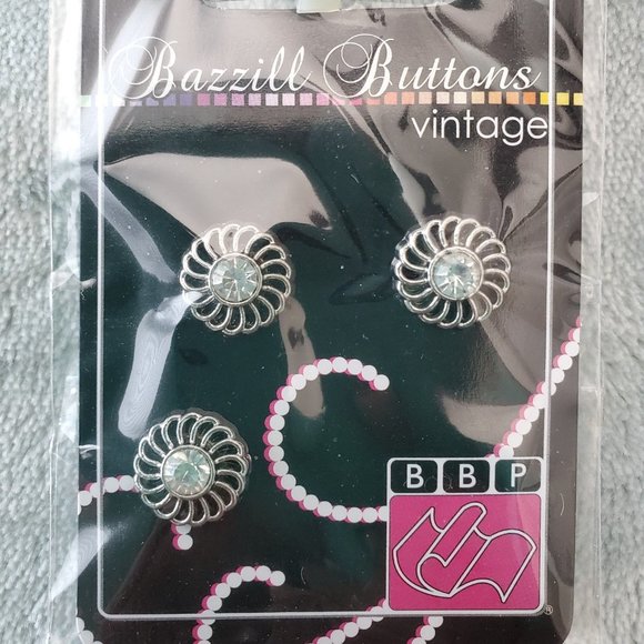 Diamond Buttons - Set of 3 - NEW - Picture 3 of 5